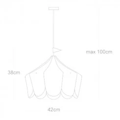 Buokids - Deckenlampe Zirkuszelt - Rot 6 Buokids - Deckenlampe Zirkuszelt - Rot – Bild 4