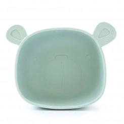 The Cotton Cloud - Schale LILI Mit Saugnapf - Bär Iceberg