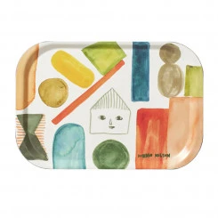 Donna Wilson - Kleines Tablett - Haus