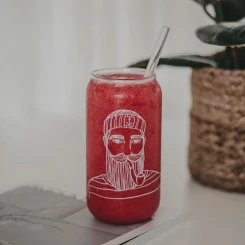 Eulenschnitt - Hohes Trinkglas - Seemann