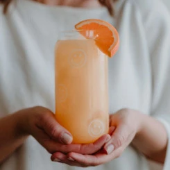 Eulenschnitt - Hohes Trinkglas Smileys