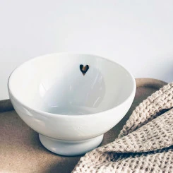 Goldscherben - Bowl Herz Gold