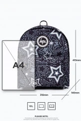 Hype - Rucksack Superstar - Schwarz 6 Hype - Rucksack Superstar - Schwarz – Bild 4