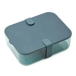 Liewood - Große Brotdose CARIN Whale Blue / Sea Blue