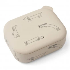 Liewood - Lunchbox ELINDA - Dog Sandy