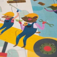 Londji - Puzzle "I Want To Be A Builder" 8 Londji - Puzzle "I Want To Be A Builder" – Bild 6