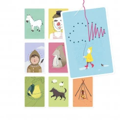 Londji - Fädelspiel "ZIG ZAG" 5 Londji - Fädelspiel "ZIG ZAG" – Bild 3