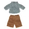 Maileg - Anziehset Großer Bruder 2023 -Minicatwalk Geschäft maileg anziehset grosser bruder strickpulli 245x245