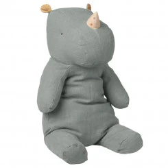 Maileg - Großes Nashorn Dusty Blue 3 Maileg - Großes Nashorn Dusty Blue