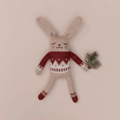 Main Sauvage - Hase Im Winterpullover 6 Main Sauvage - Hase Im Winterpullover – Bild 4