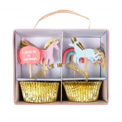 Meri Meri - Cupcake Set Einhorn - 24 Stk