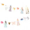 Meri Meri - Party Girlande "Prinzessin" -Minicatwalk Geschäft meri meri girlande prinzessin 245x245