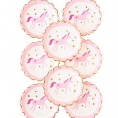 My Mind’s Eye - Pappteller Einhorn Magie - 8 Stk 5 My Mind’s Eye - Pappteller Einhorn Magie - 8 Stk – Bild 3