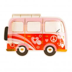 My Mind’s Eye - Pappteller Love Bus - 8 Stk