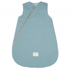 Nobodinoz - Schlafsack "Cocoon" Honeycomb Stone Blue