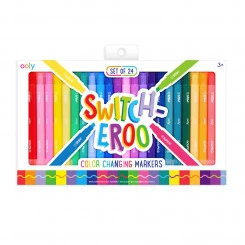 OOLY - 24 Marker Mit Effekt Switch-EROO Regenbogen