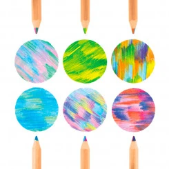 OOLY - Buntstifte Kaleidoskop - 6 Stk 5 OOLY - Buntstifte Kaleidoskop - 6 Stk – Bild 3