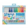 OOLY - Marker Mit Stempel "Stamp A Doodle" - 9 Stk 1 OOLY - Marker Mit Stempel "Stamp A Doodle" - 9 Stk -Minicatwalk Geschäft ooly stamp a doodle markers 245x245