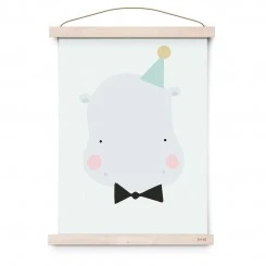 Eef Lillemor - Poster "Nilpferd"